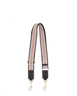 Feature Strap Webbing (Black+Pink+White)
