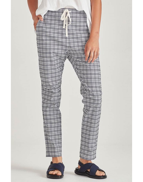 Check Emily Jogger (Navy Check)
