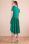 Dress - Curved Empire Line (Green)