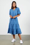 Bryone Dress (Vintage Blue)