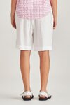 Willa Linen Shorts (White)