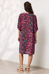 Melody Dress (Fuchsia Floral Print)