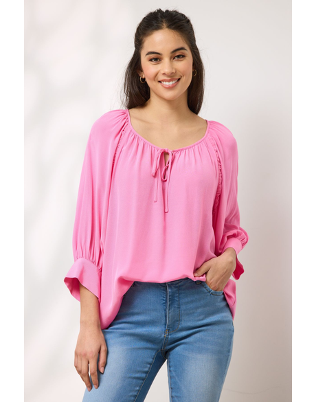 Melody Ruffle Top (Candy)