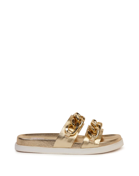 Verona Slide (Gold Calf)