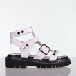 Cove (White Nappa / Silver Hardware)