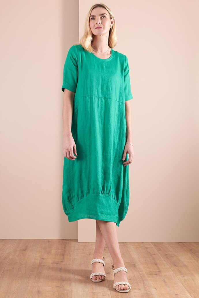 Dress - Maxi, Cacoon (Green) - Dresses : Just Looking - Preen S23 SALES23 Dress - Maxi, Cacoon (Green) - Dresses : Just Looking - Preen S23 SALES23