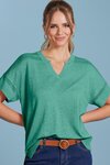 Picot Boo Tee (Jade)