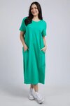 Adira Dress (Bright Green)