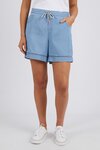 Astrid Chambray Short (Blue)