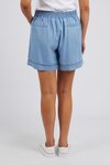 Astrid Chambray Short (Blue)