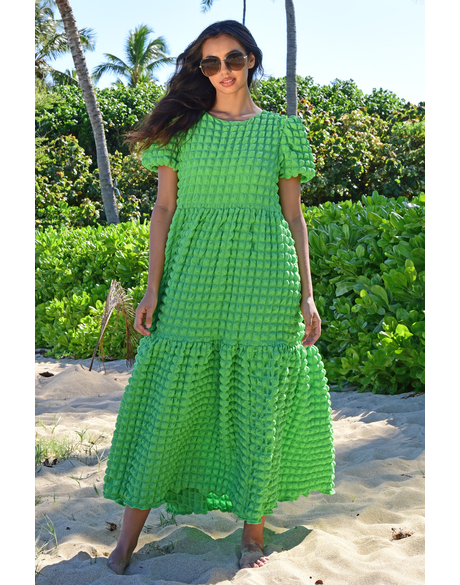Puff'N But Love Dress (Green)