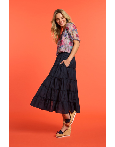 Matisse Skirt (Indigo)