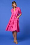Matisse Dress (Fuchsia)