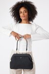 Ginny Shoulder Bag (Black Braid)