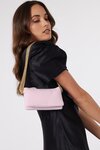 Lily Mini Bag (Coconut Ice + Gold Curb Chain)