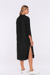 Lani Shirt Dress (Black)