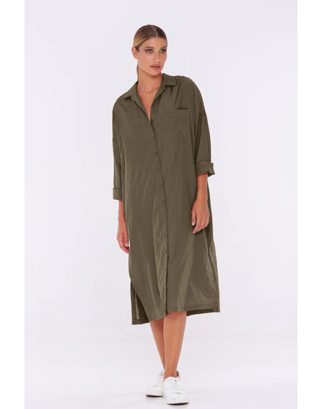 Lani Shirt Dress (Fern)