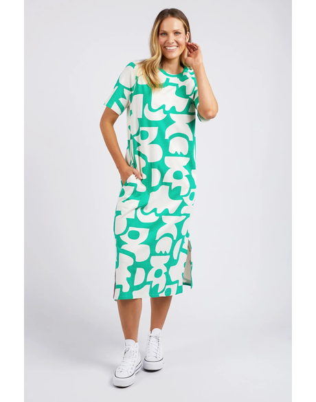 Miro Tee Dress (Green)