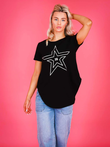 Josephine Super Star Tee (Black)