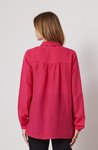 Meline Tie Shirt (Hot Pink)