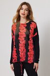 Taite Splice Top (Red/Black Forest)