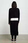 Kyle Knit Cardi (Black/White)