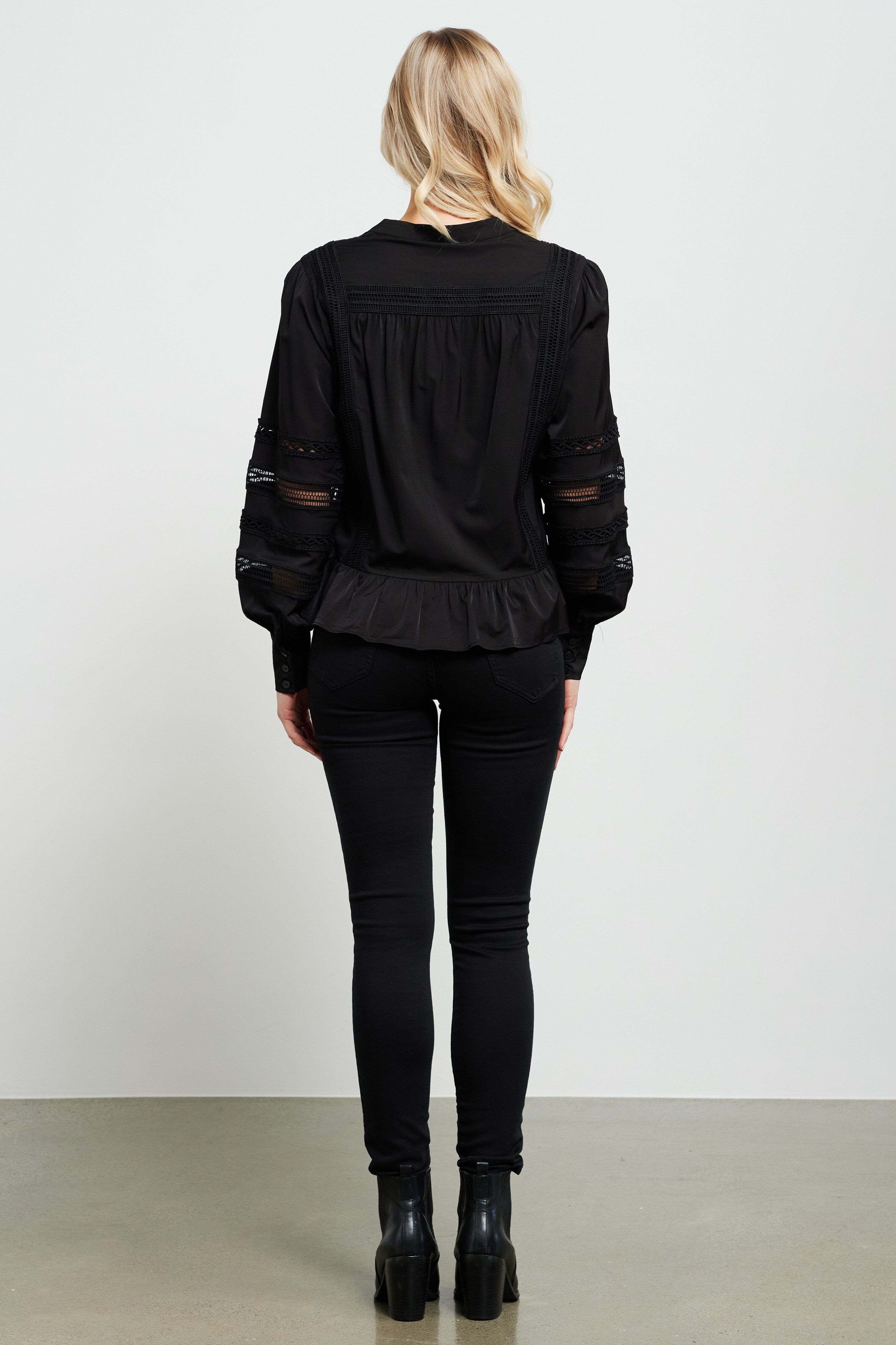 FLORINE BLOUSE ★ BLACK