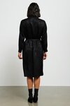 Eva Shirt Dress (Black Jacquard)