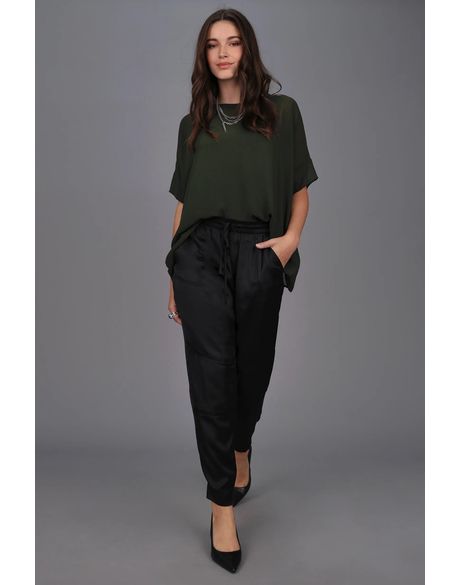 Slouch Satin Pant