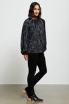 Talia Blouse (New York Print)