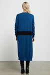 Kyle Knit Cardi (Antique Blue/Black)