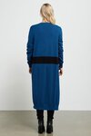 Kyle Knit Cardi (Antique Blue/Black)