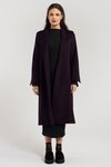 Addison Coat (Dark Purple)