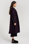 Addison Coat (Dark Purple)