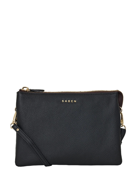 Tilly's Big Sis Crossbody Bag (Black)