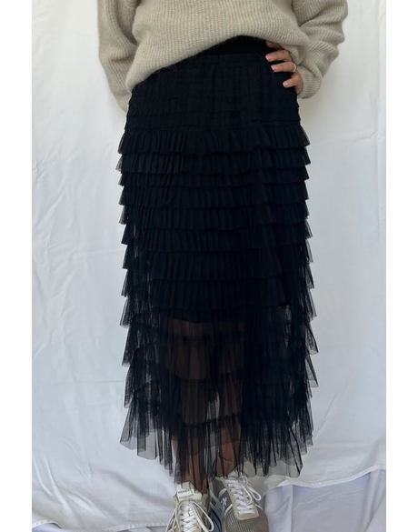 Ballet Ruffled Skirt - Skirts : Just Looking - Italian luxe W24