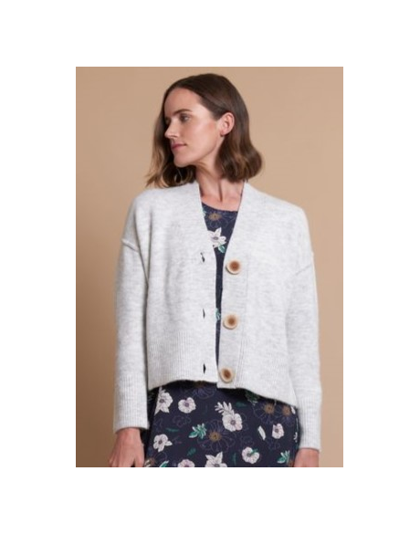 Cardigan - Cosy Up - Knitwear : Just Looking - Foil W24 W24SALE