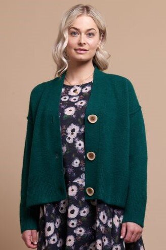 Cardigan - Cosy Up - Knitwear : Just Looking - Foil W24 W24SALE