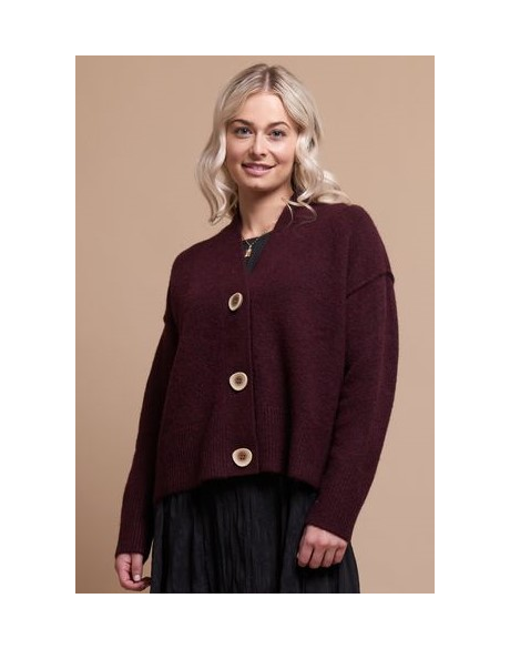 Cardigan - Cosy Up - Knitwear : Just Looking - Foil W24 W24SALE