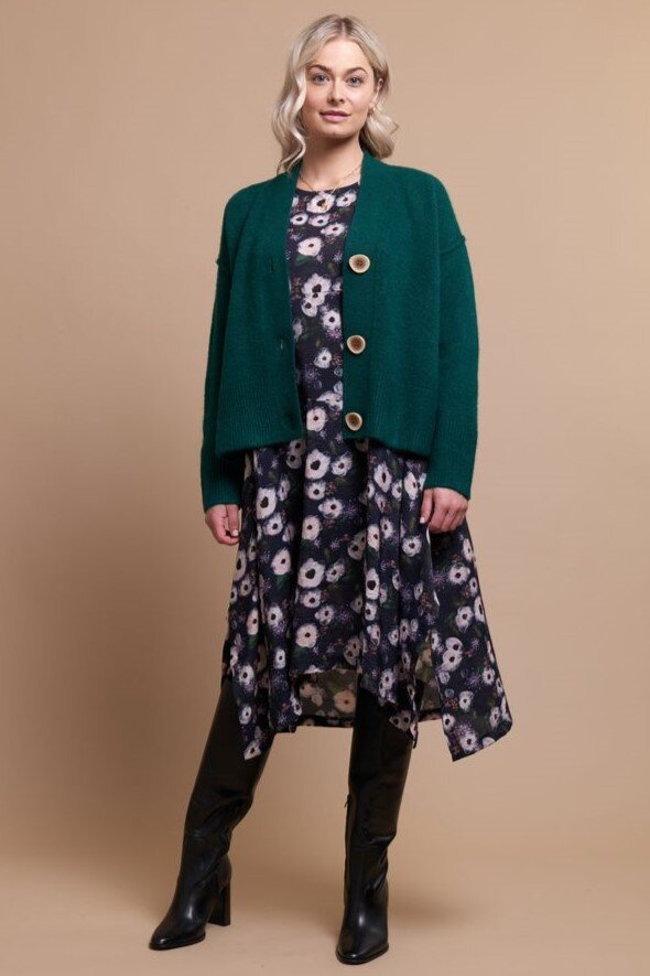 Cardigan - Cosy Up - Knitwear : Just Looking - Foil W24