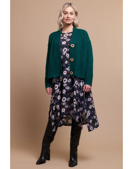 Cardigan - Cosy Up - Knitwear : Just Looking - Foil W24