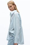 Sloane Shirt (Blue Fog Stripe)