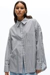 Sloane Shirt (Smoke Stripe)