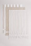 CR Stripe Australian Cotton Tea Towel Pack Of 3