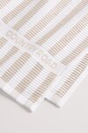 CR Stripe Australian Cotton Tea Towel Pack Of 3