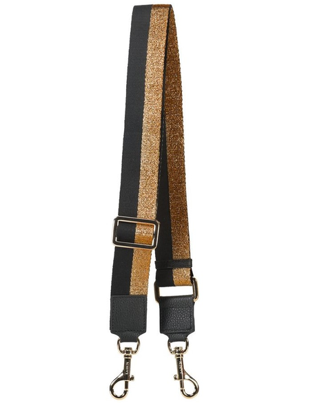 Feature Strap Webbing (Bronze + Black Stripe)