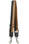 Feature Strap Webbing (Bronze + Black Stripe)