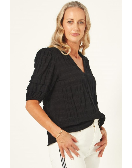 Elena top - Lime