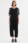 Puff Sleeve Combi Tee