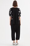 Puff Sleeve Combi Tee